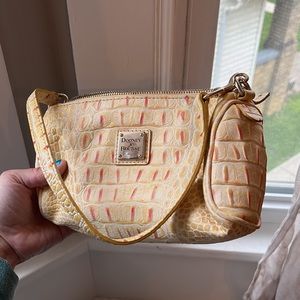 Mini Dooney and Bourke Springy Snake/Croc Purse